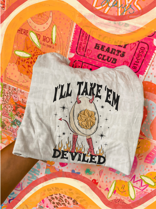 ill take em deviled KIDS tee // PRE-ORDER