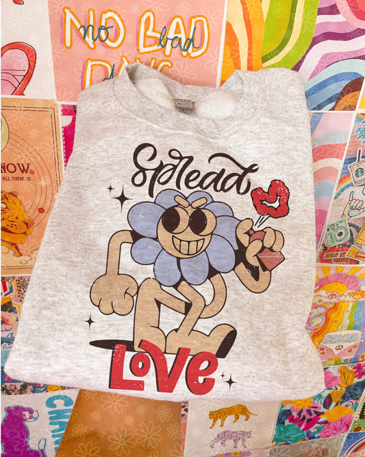 spread love crewneck // PRE-ORDER