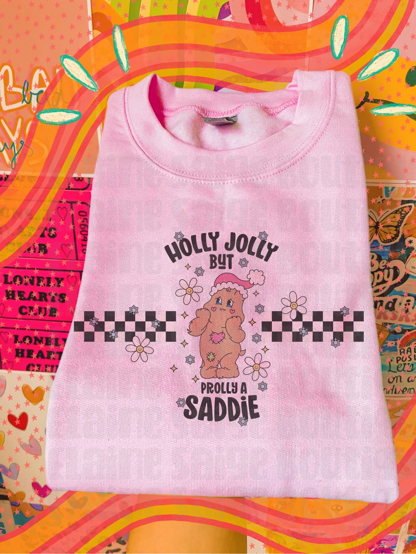 holly jolly but prolly a saddie crewneck // PRE-ORDER