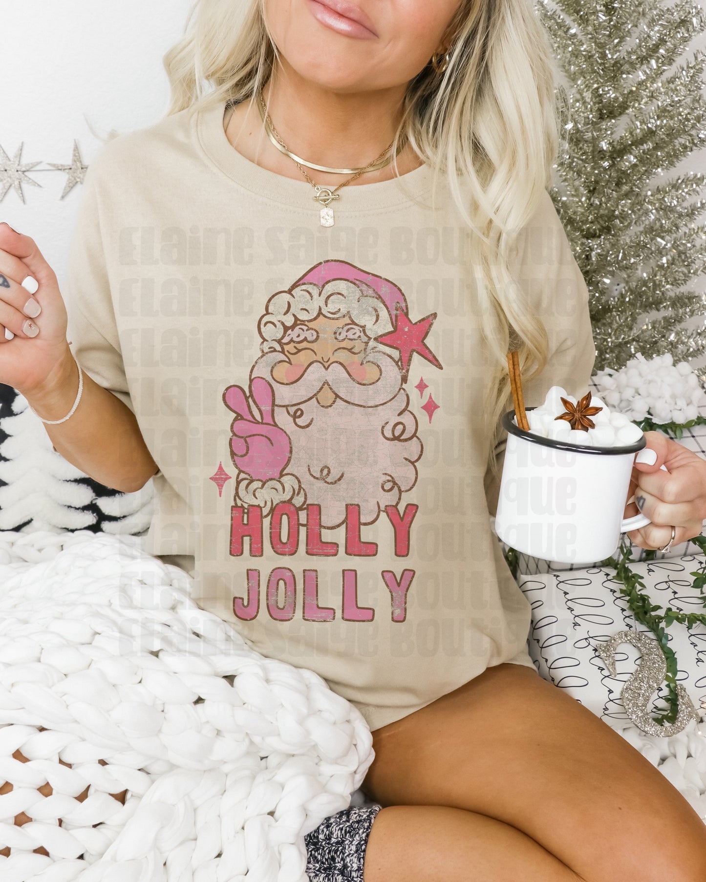 holly jolly ADULT tee // PRE-ORDER