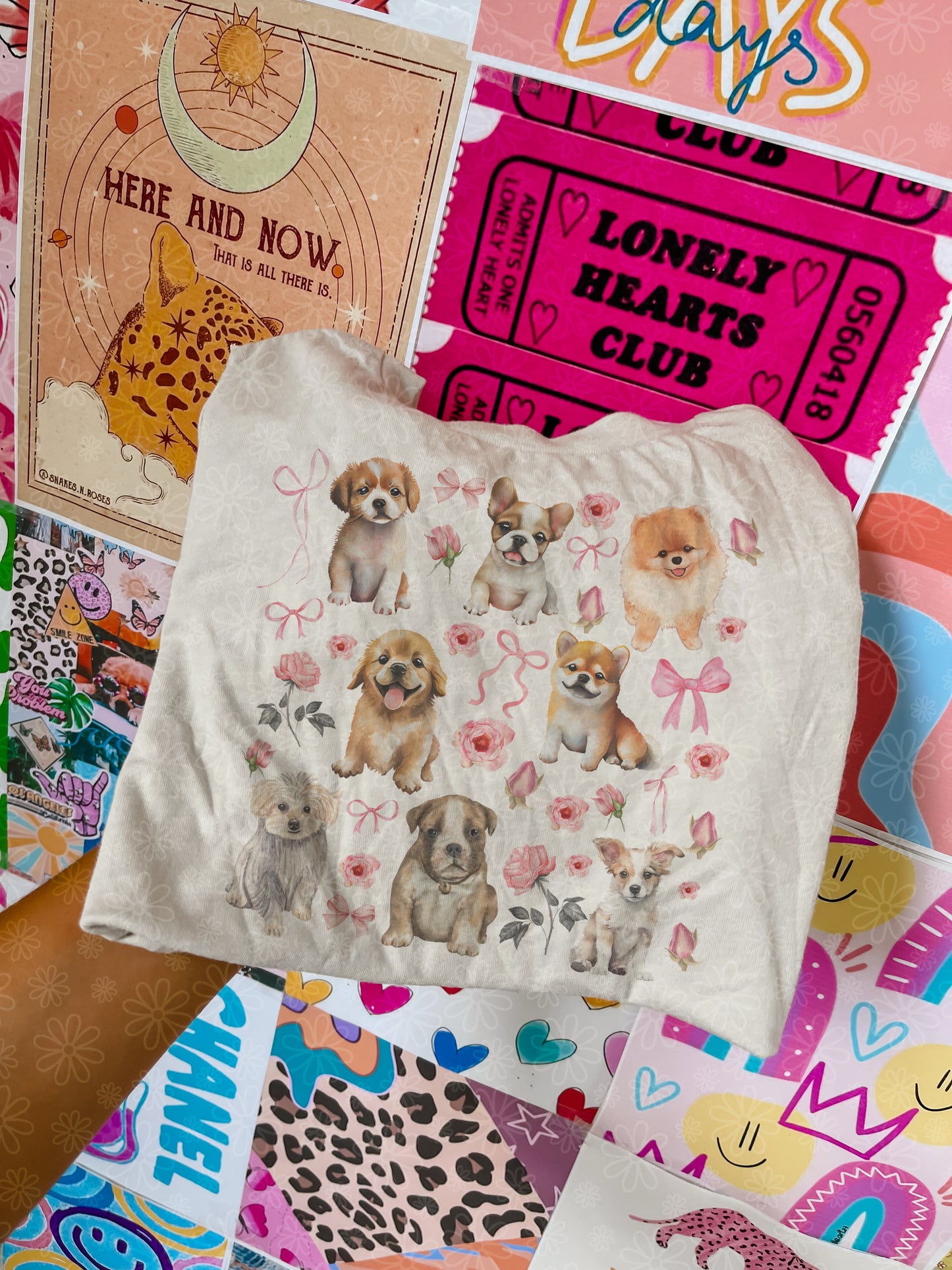 coquette puppies KIDS tee // PRE-ORDER