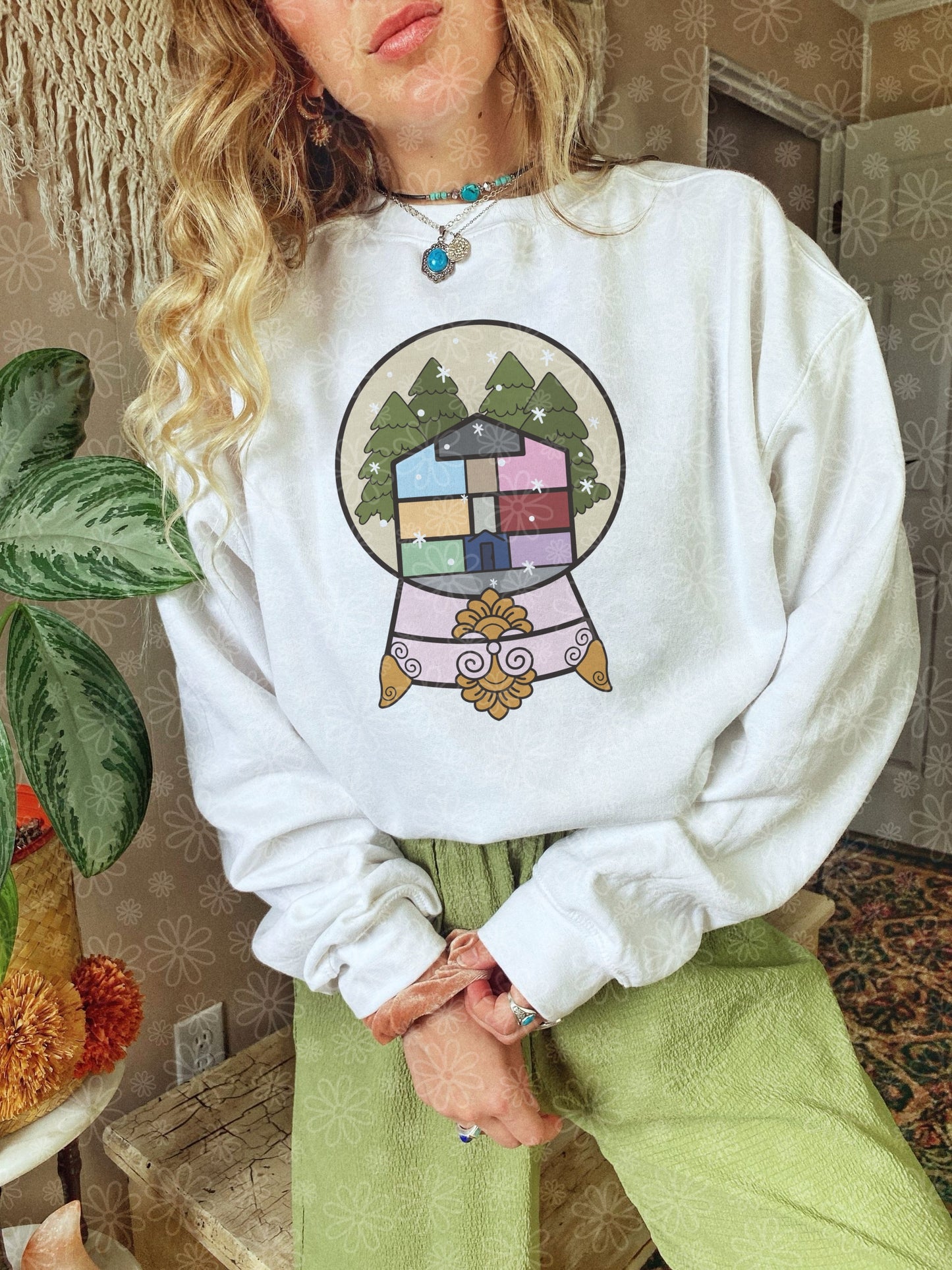 eras snow globe crewneck // PRE-ORDER