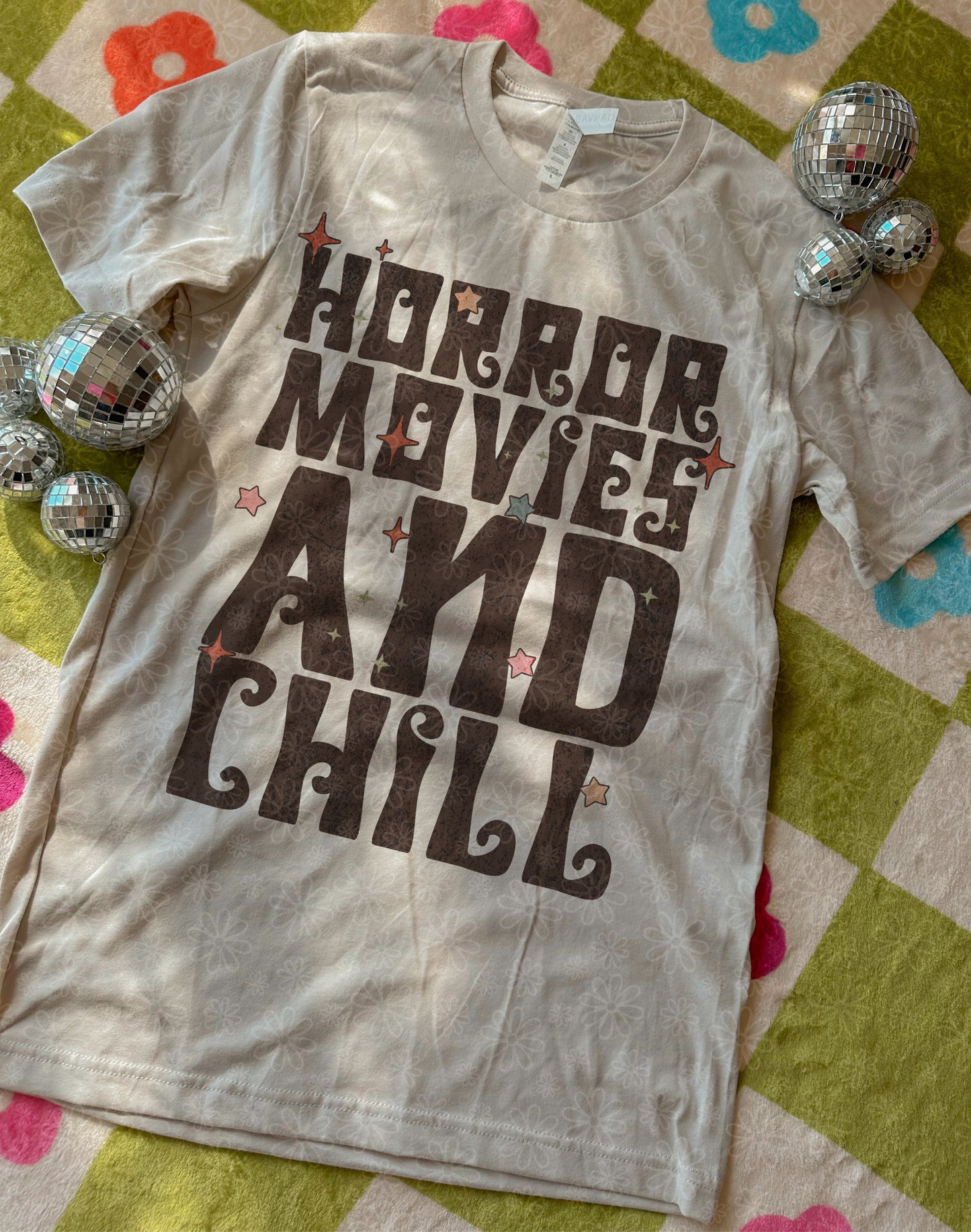 horror movies and chill ADULT tee // PRE-ORDER