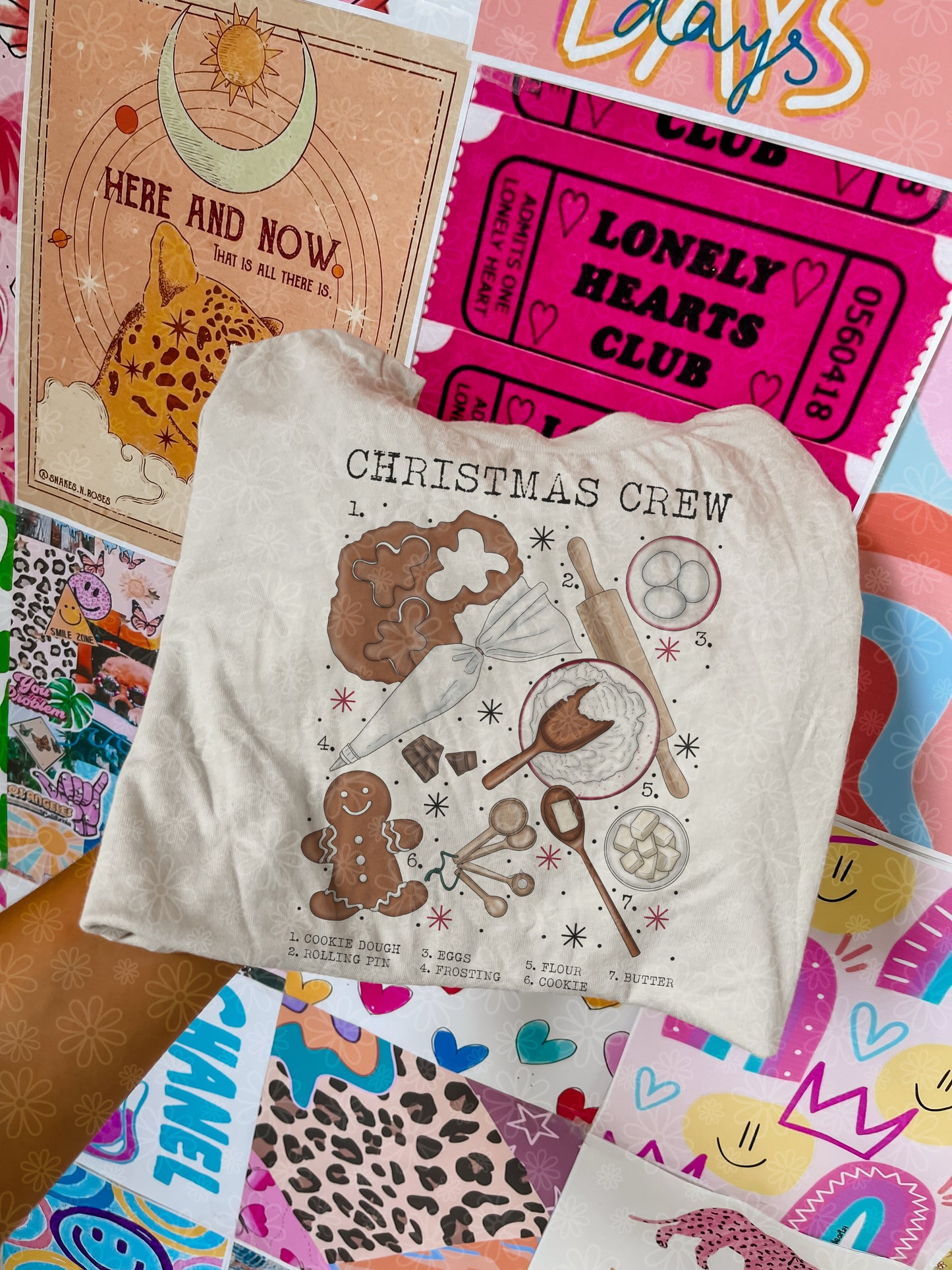 christmas charts (ALL IN ONE LISTING) KIDS tee // PRE-ORDE