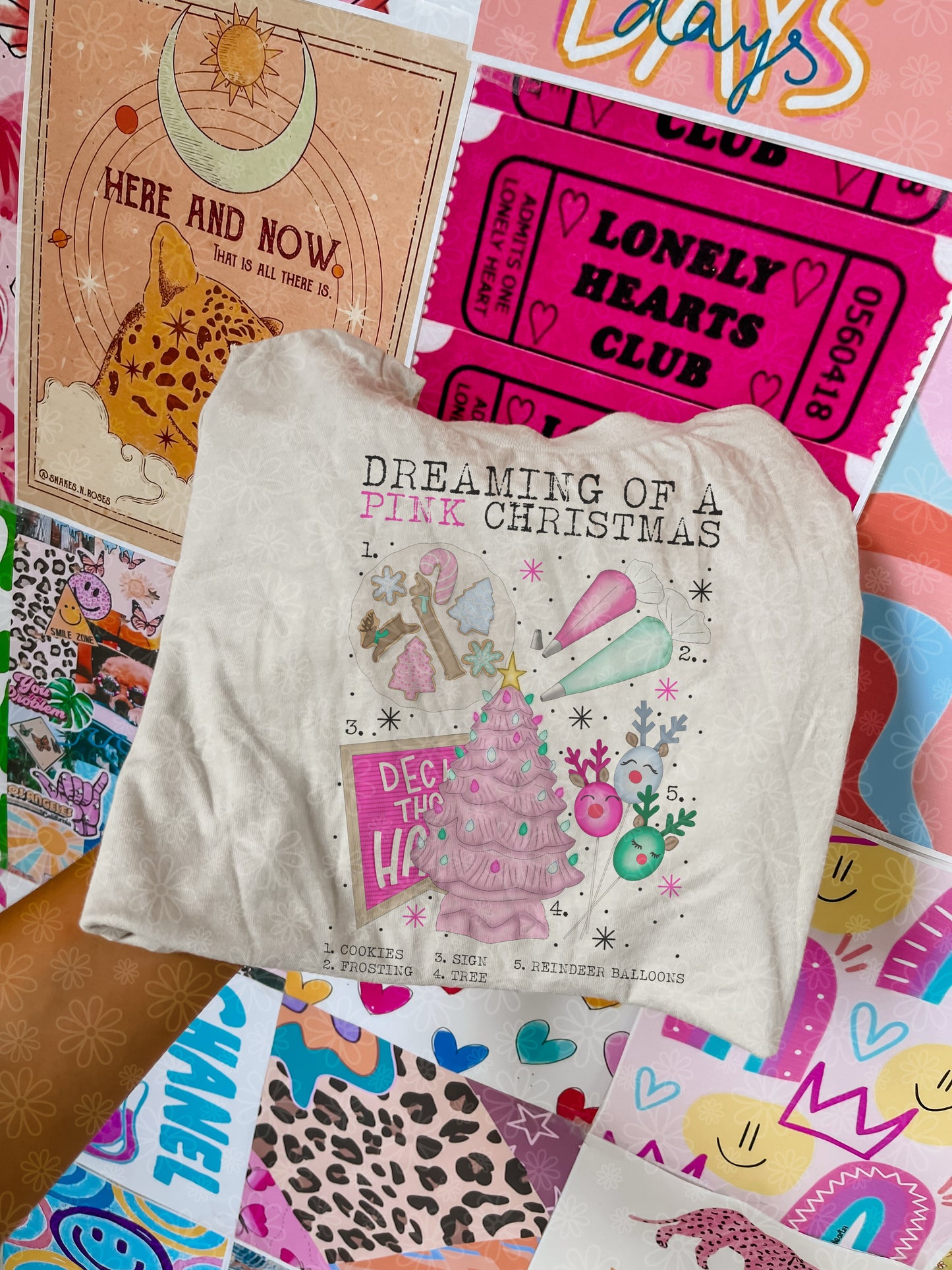 christmas charts (ALL IN ONE LISTING) KIDS tee // PRE-ORDE