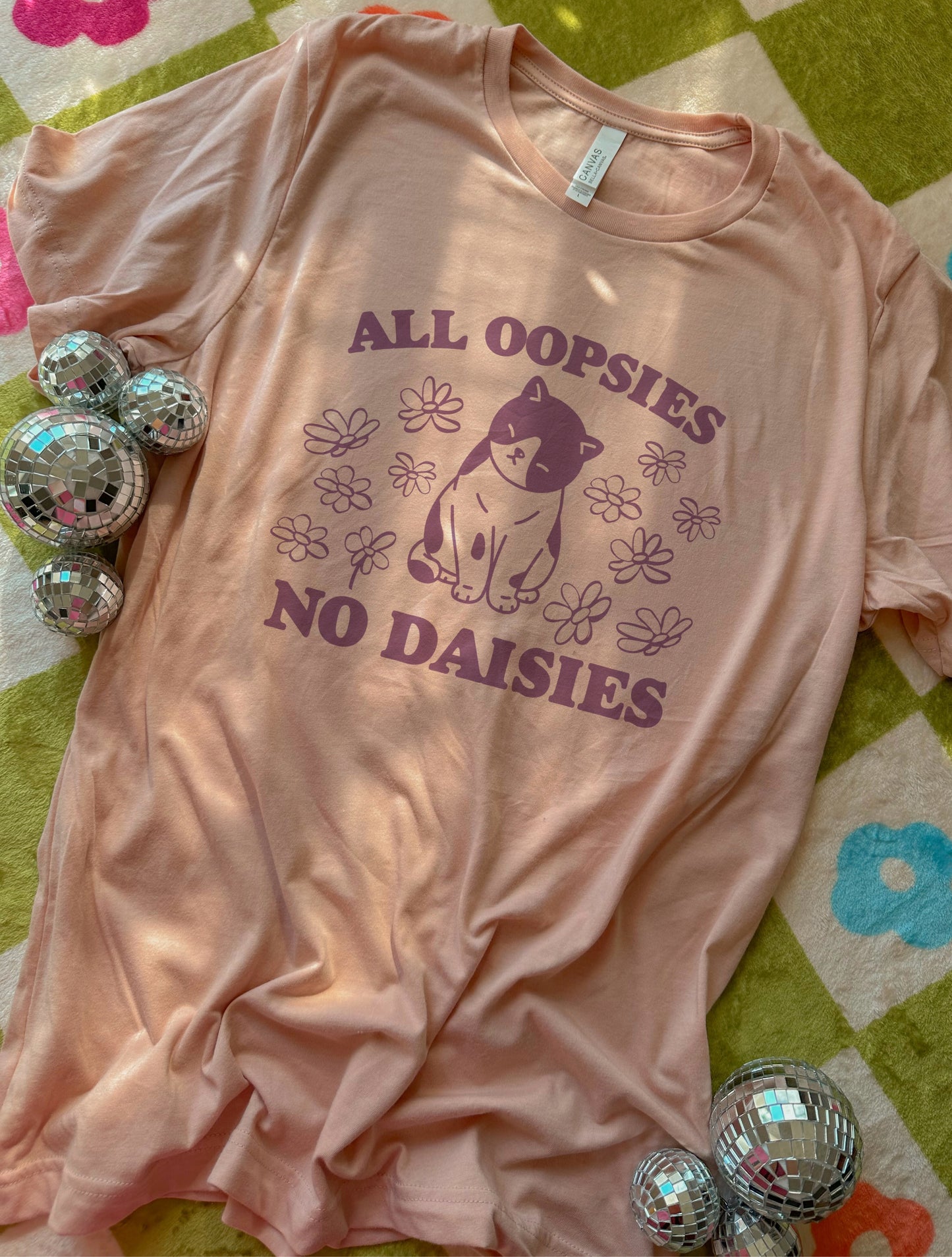 all oopsies no daisies ADULT tee // PRE-ORDER