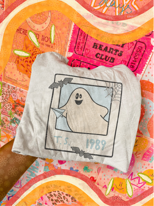 ghostie polaroid KIDS tee // PRE-ORDER