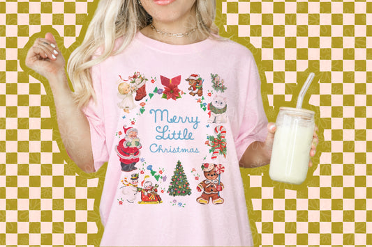 merry little christmas ADULT tee // PRE-ORDER