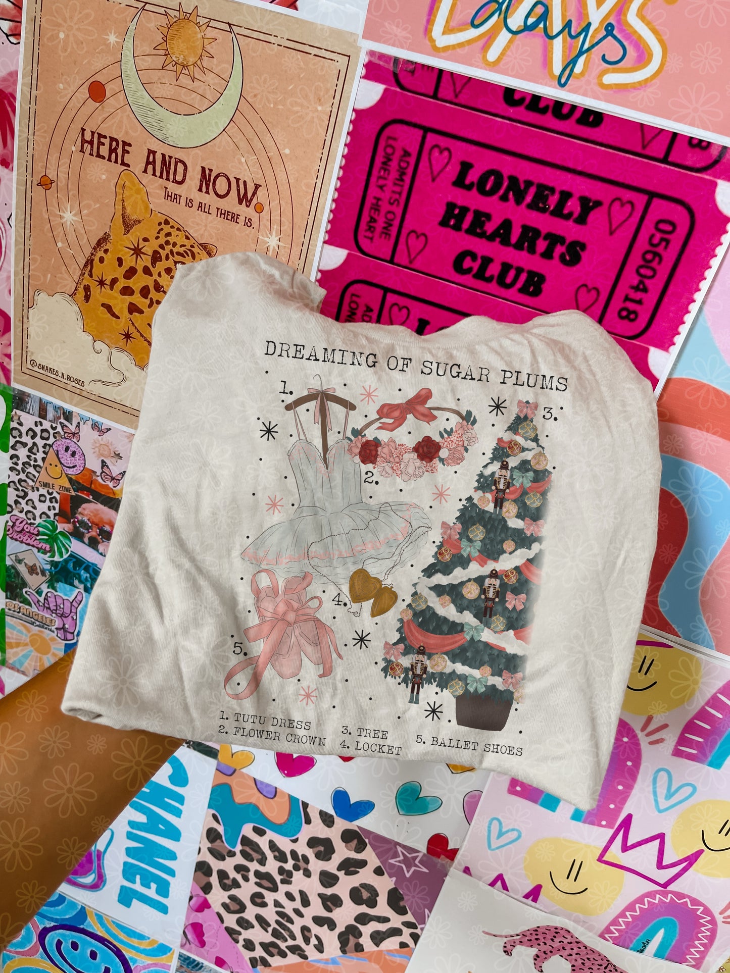 christmas charts (ALL IN ONE LISTING) KIDS tee // PRE-ORDE