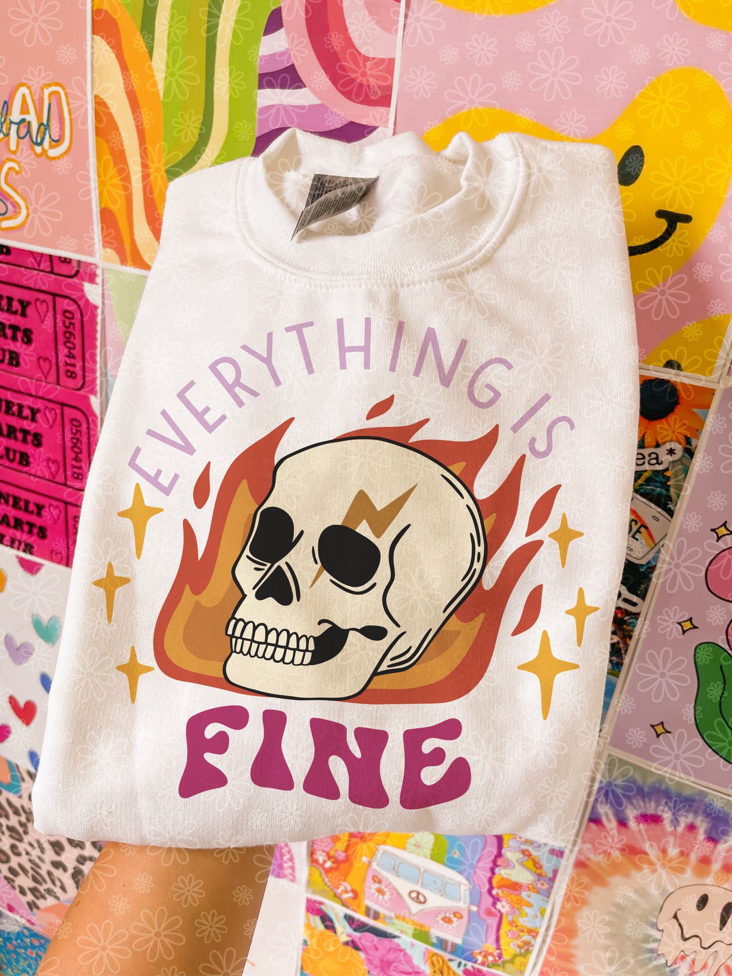 everything is fine crewneck // PRE-ORDER