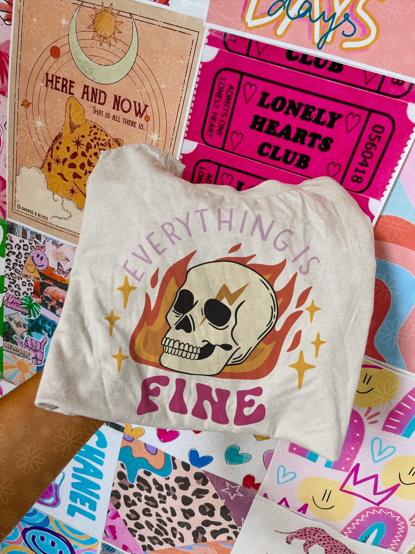 everything is fine KIDS tee // PRE-ORDER