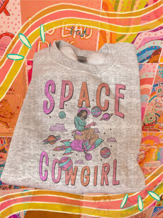 space cowgirl crewneck // PRE-ORDER