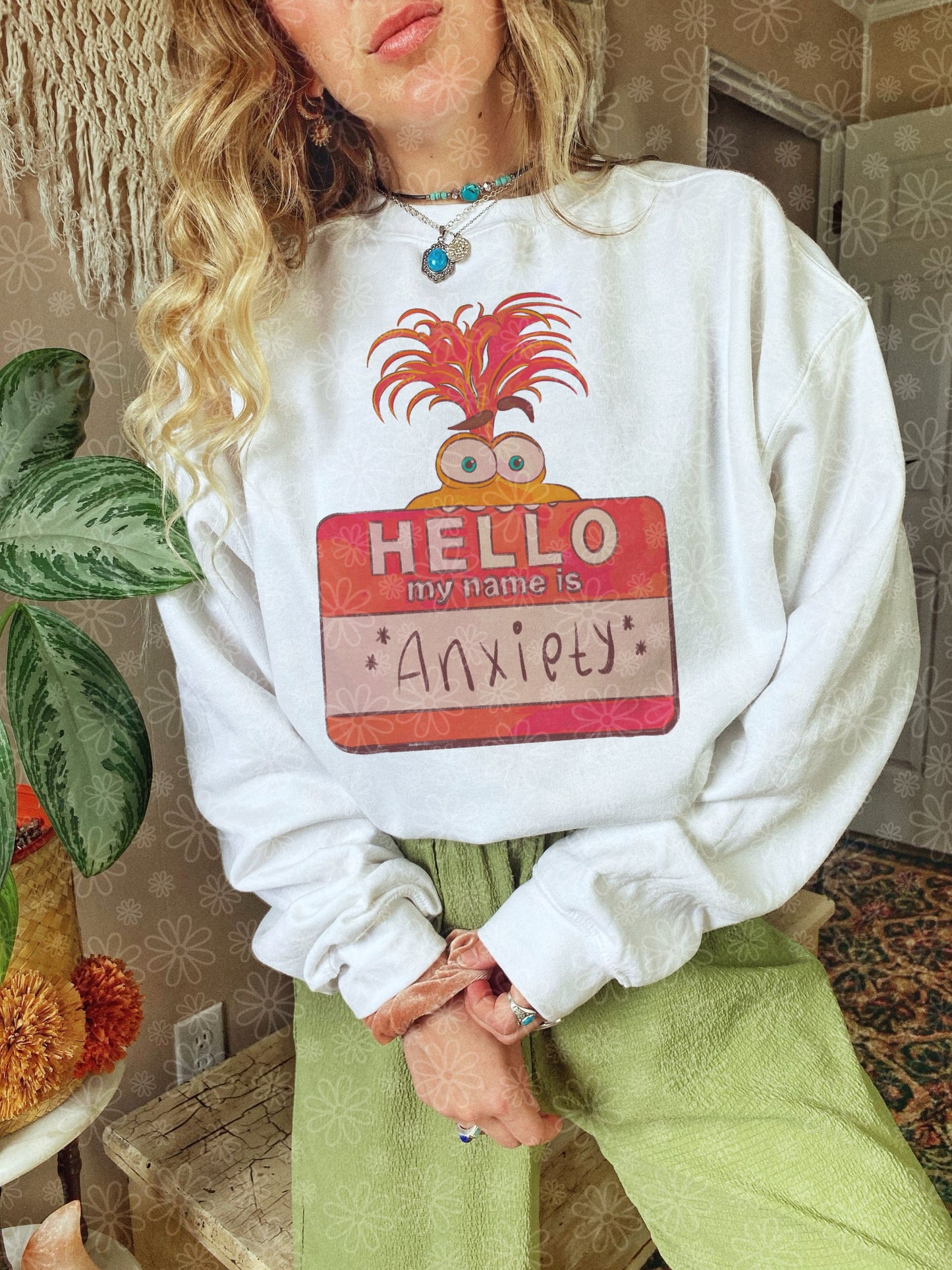 my name is anxiety crewneck // PRE-ORDER