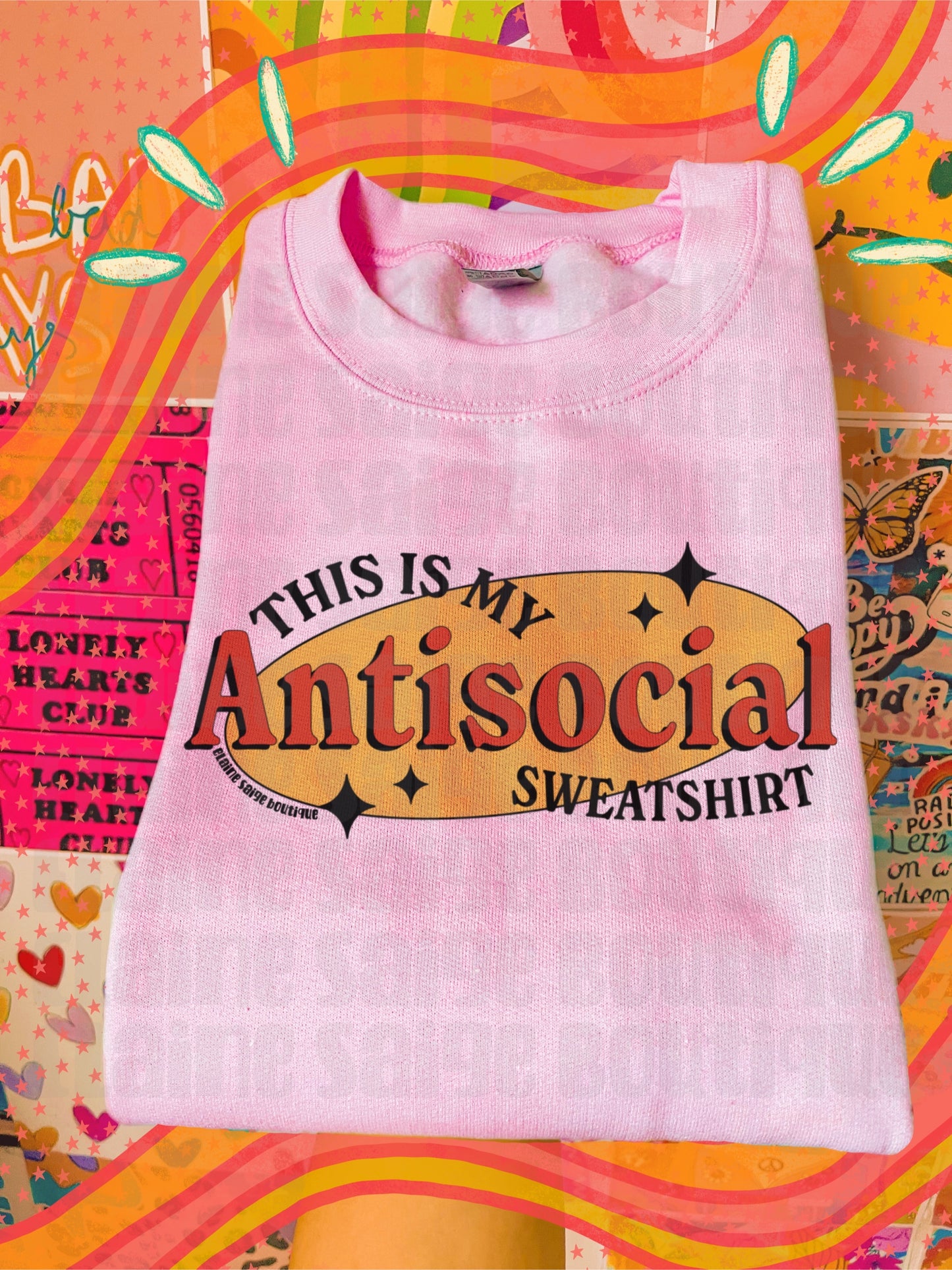 antisocial crewneck // PRE-ORDER