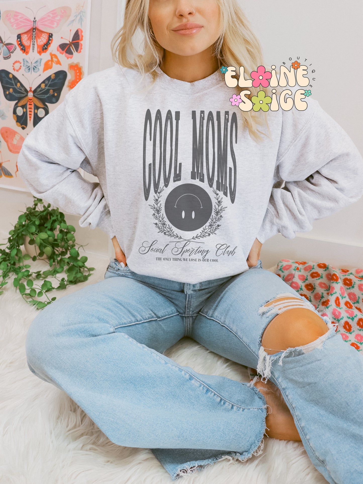 cool moms social club crewneck // PRE-ORDER