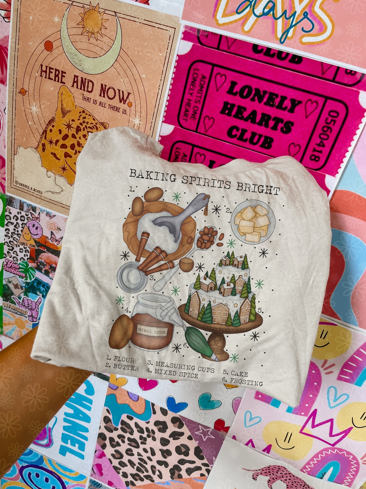 christmas charts (ALL IN ONE LISTING) KIDS tee // PRE-ORDE
