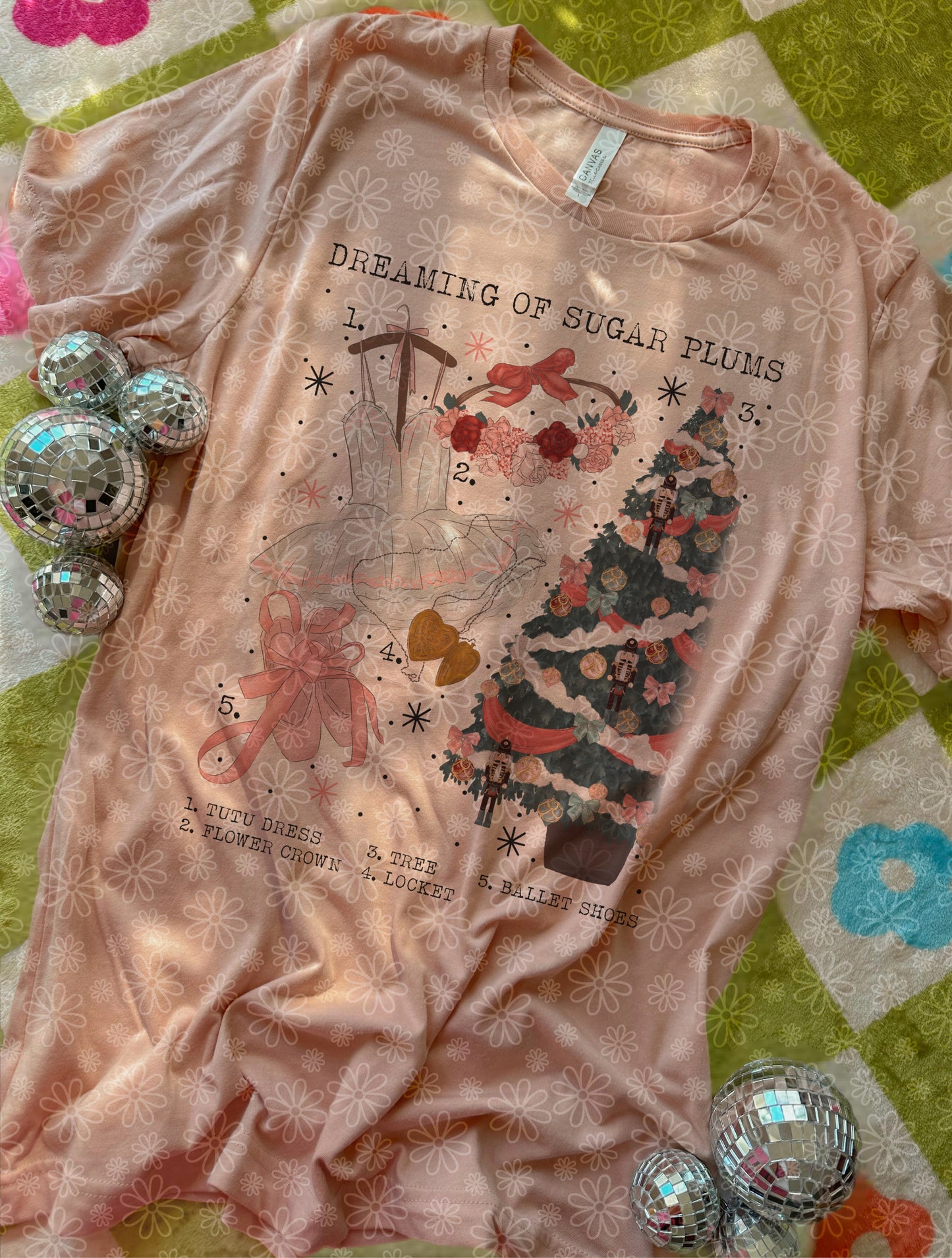 christmas charts (ALL IN ONE LISTING) ADULT tee // PRE-ORDER