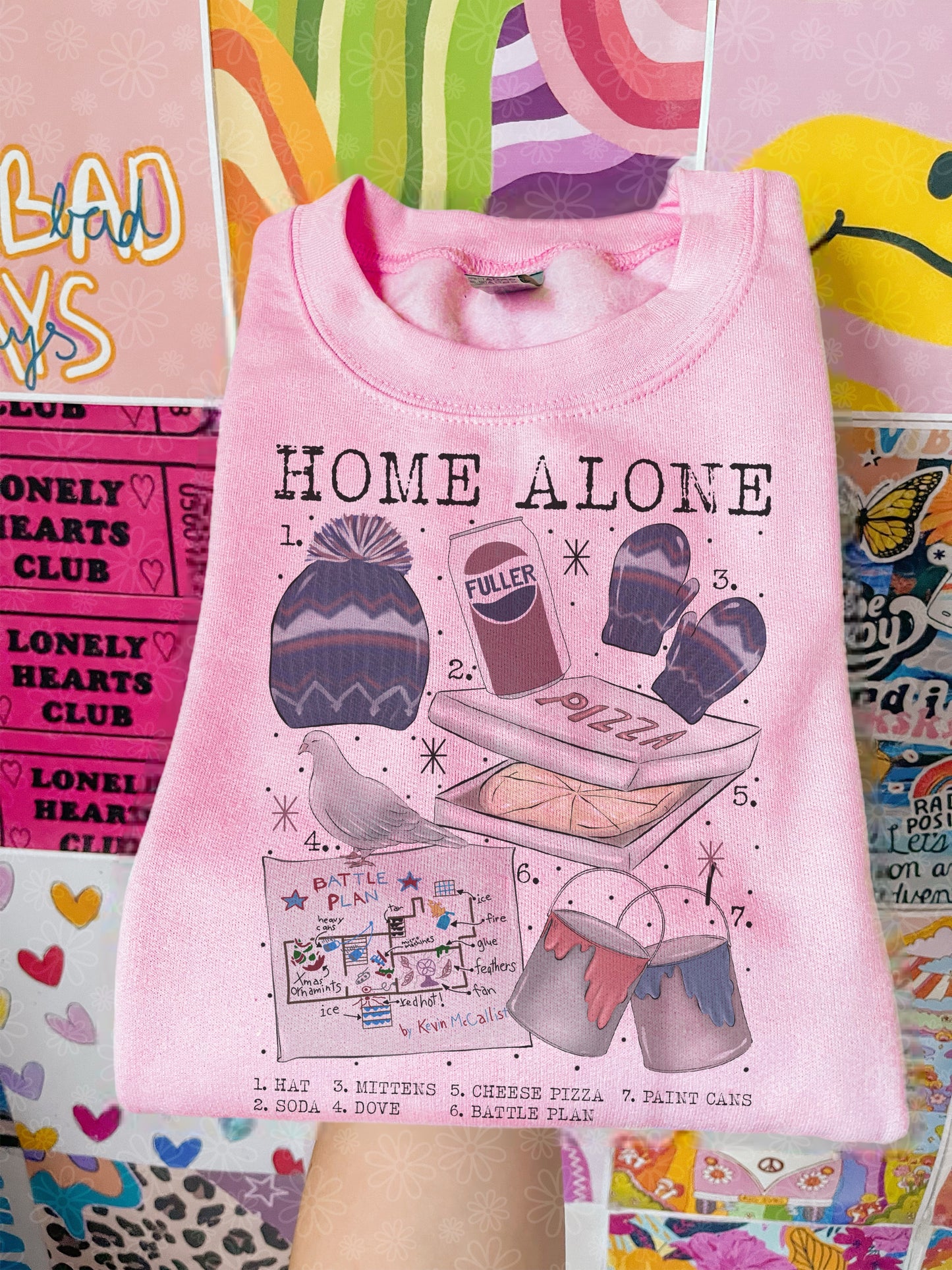 christmas charts (ALL IN ONE LISTING) crewneck // PRE-ORDER