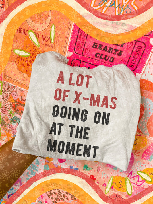 a lot of x-mas going on KIDS tee // PRE-ORDER