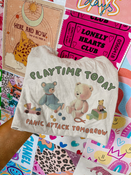 panic attack tomorrow KIDS tee // PRE-ORDER