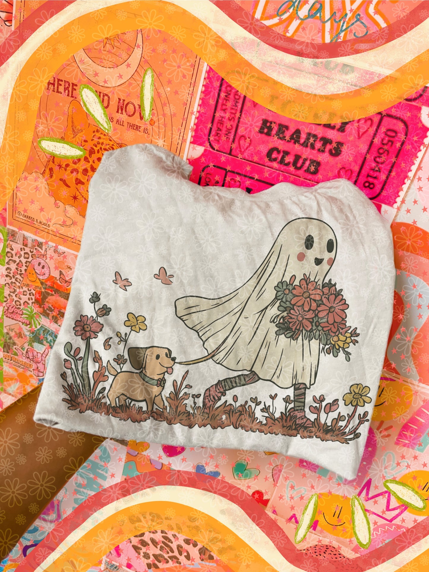 ghostie and dog KIDS tee // PRE-ORDER