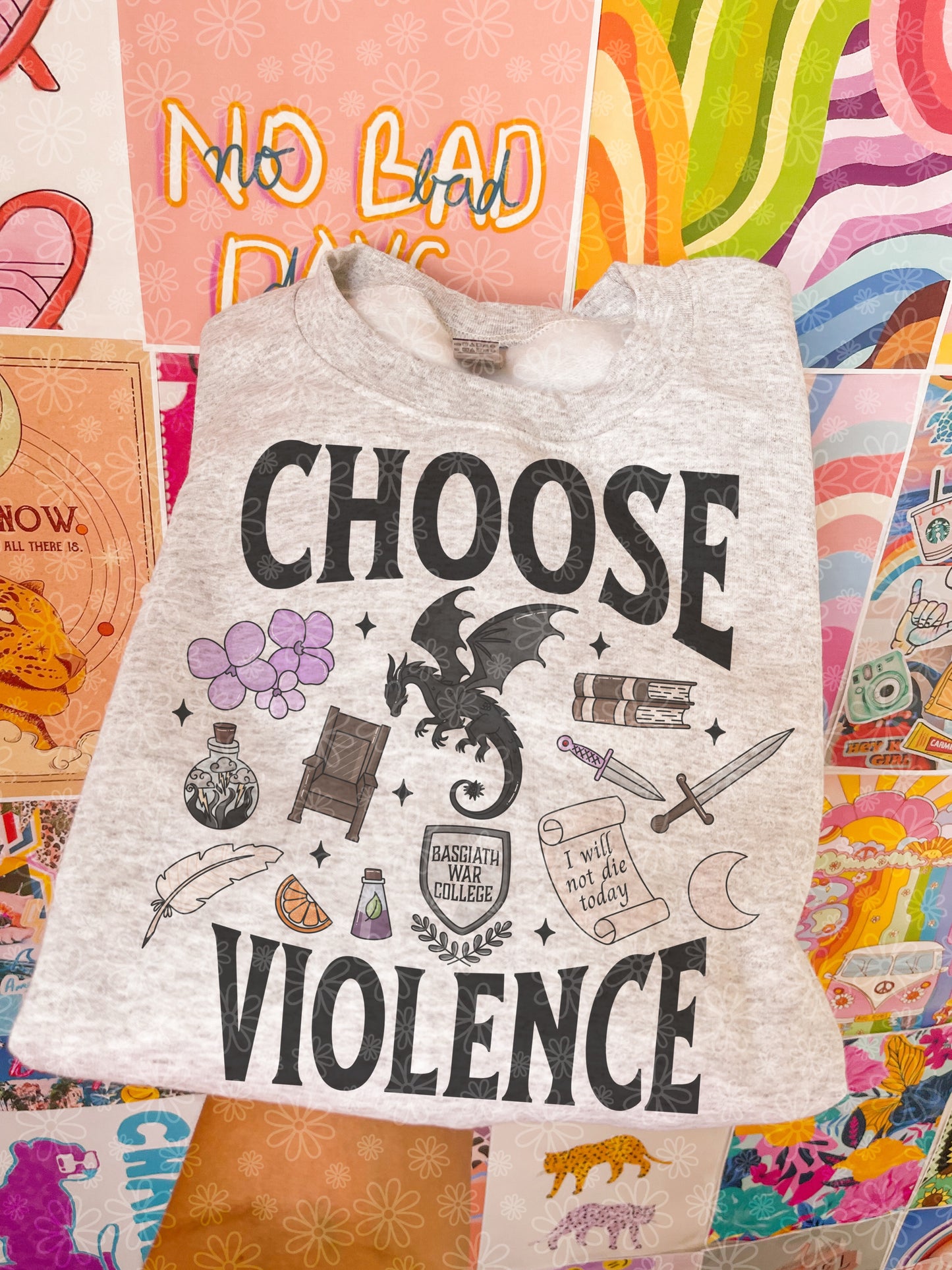 choose violence crewneck // PRE-ORDER