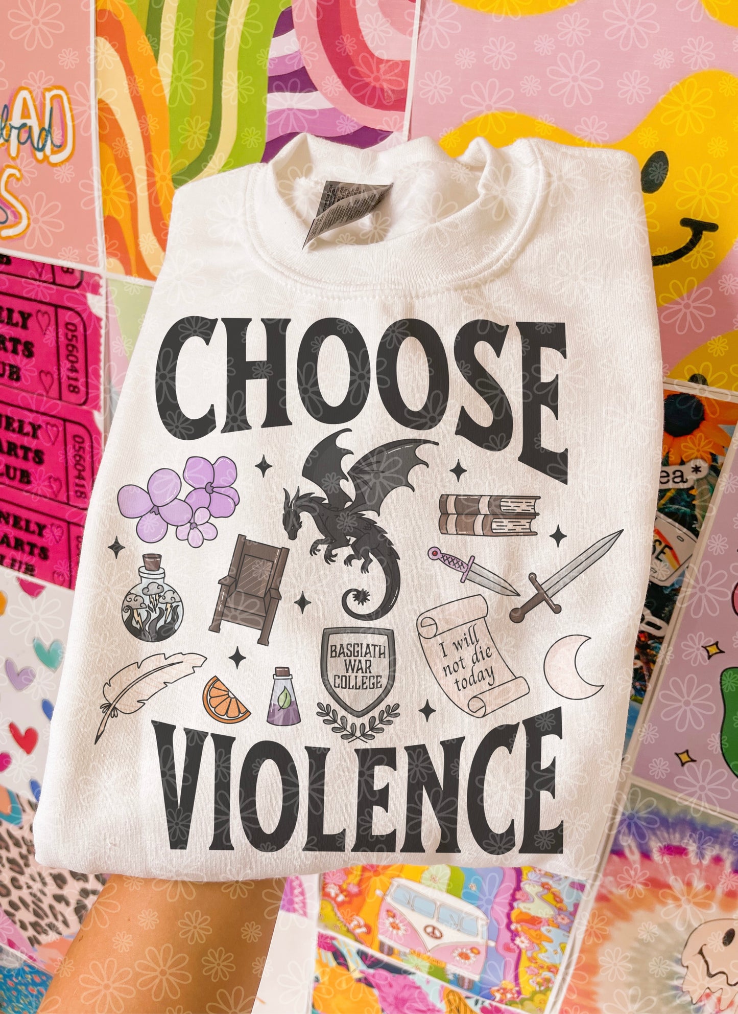 choose violence crewneck // PRE-ORDER