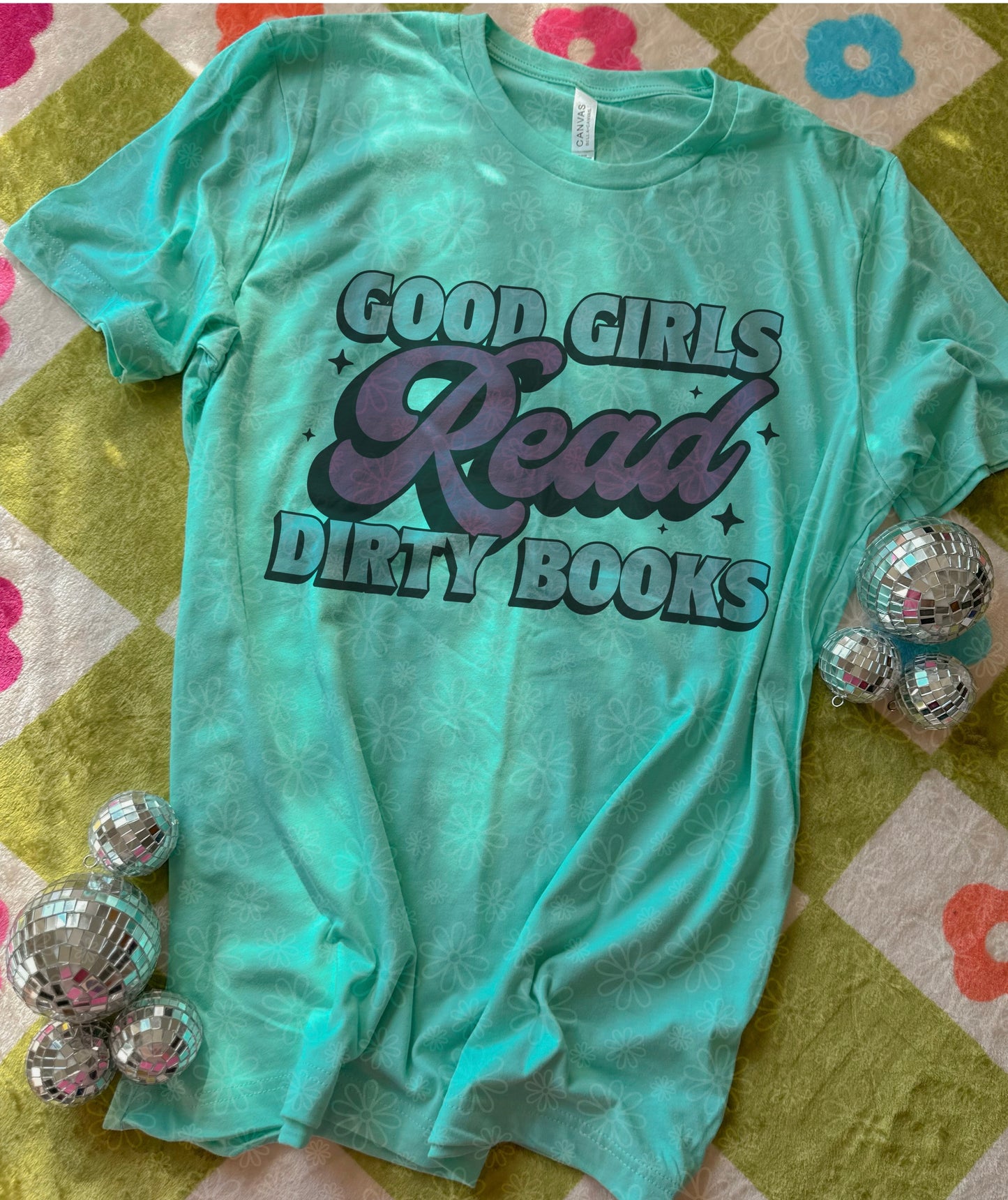 good girls read dirty books ADULT tee // PRE-ORDER