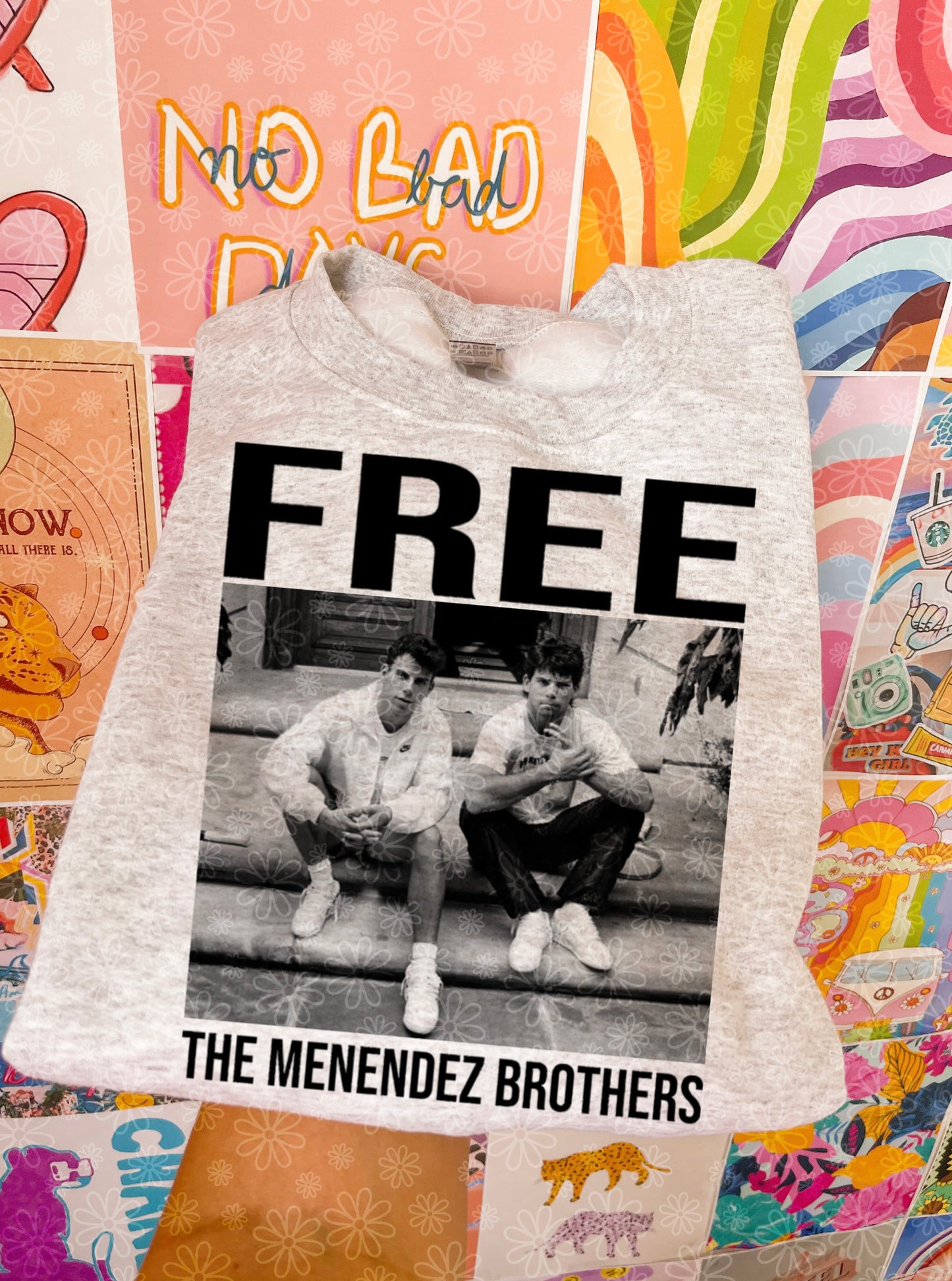 FREE THE BROTHERS crewneck // PRE-ORDER