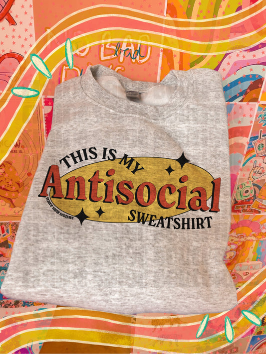 antisocial crewneck // PRE-ORDER