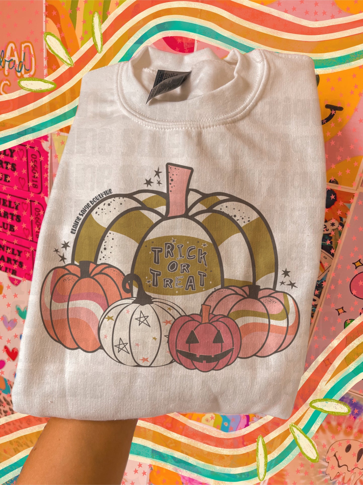 trick or treat crewneck // PRE-ORDER