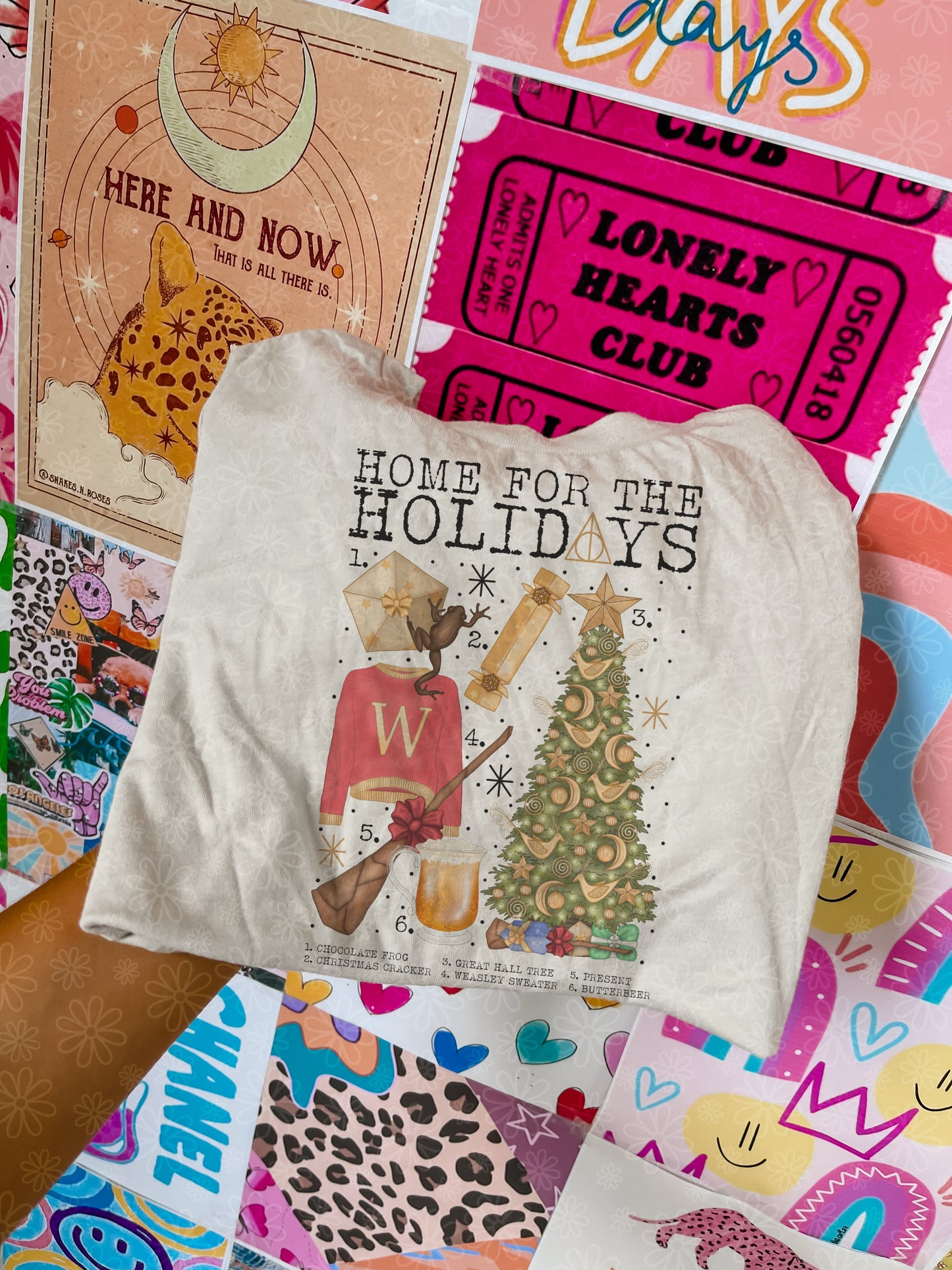 christmas charts (ALL IN ONE LISTING) KIDS tee // PRE-ORDE