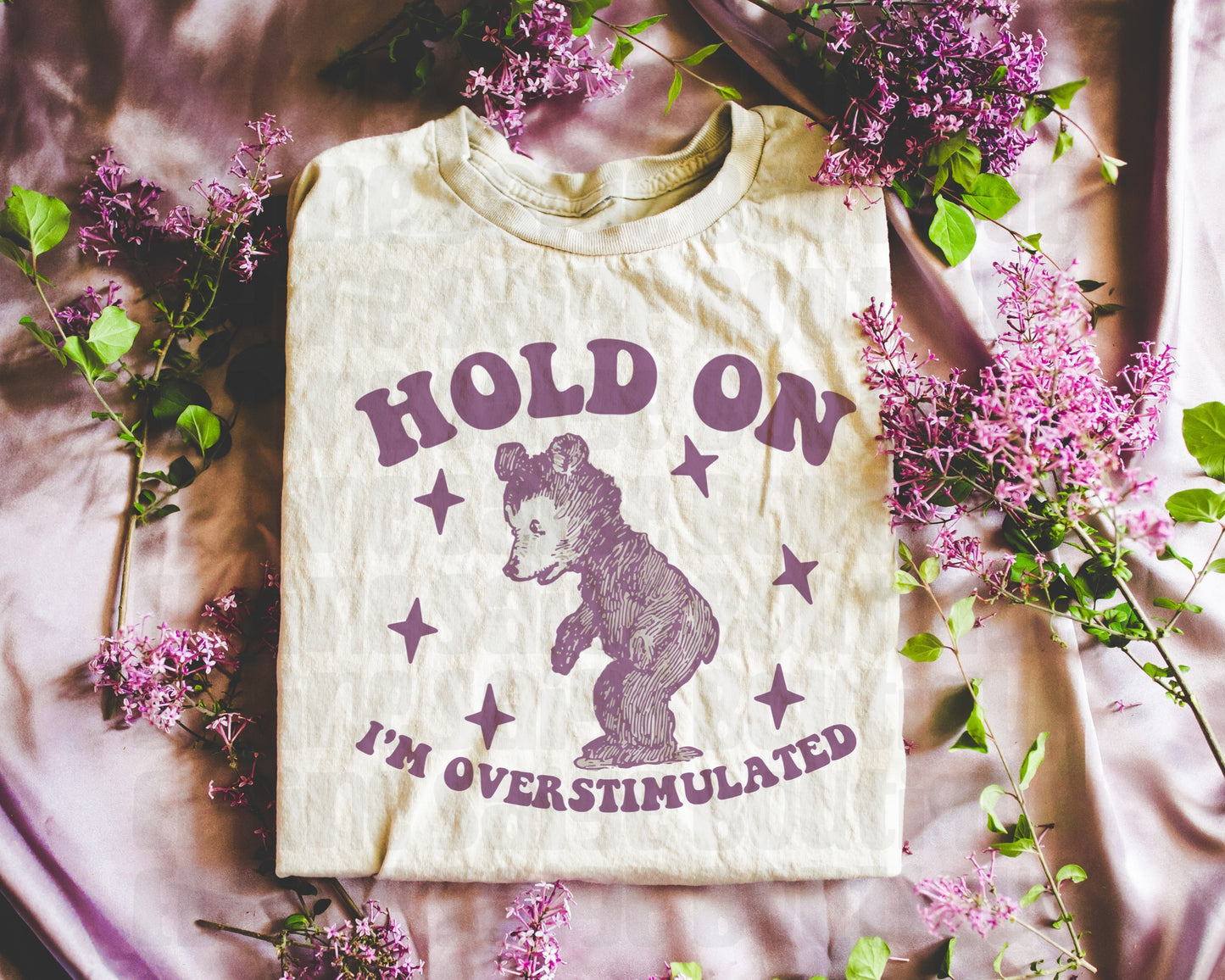 overstimulated ADULT tee // PRE-ORDER