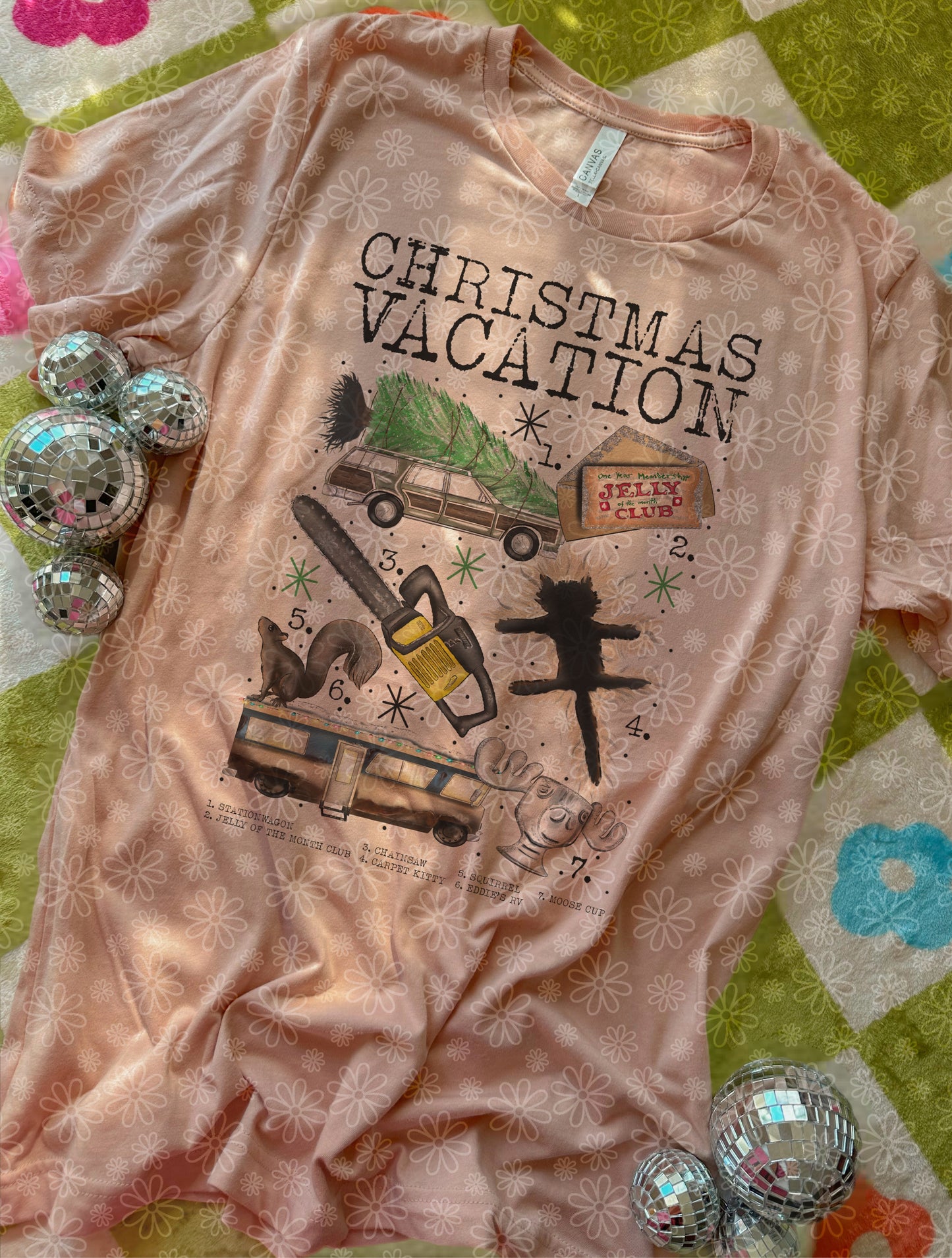 christmas charts (ALL IN ONE LISTING) ADULT tee // PRE-ORDER