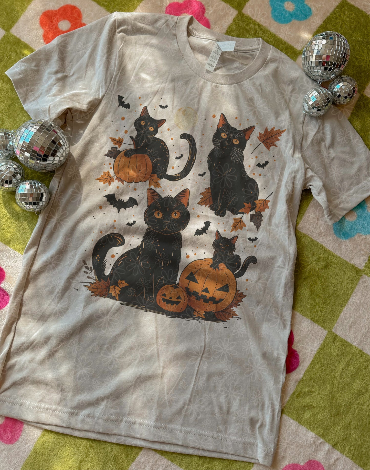 spooky kitties ADULT tee // PRE-ORDER