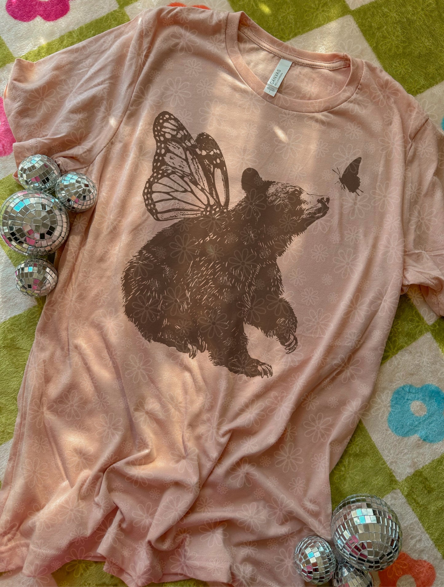 bear butterfly ADULT tee // PRE-ORDER