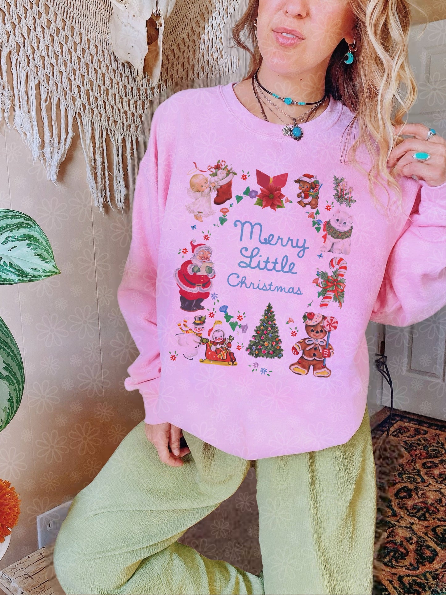 merry little christmas crewneck // PRE-ORDER