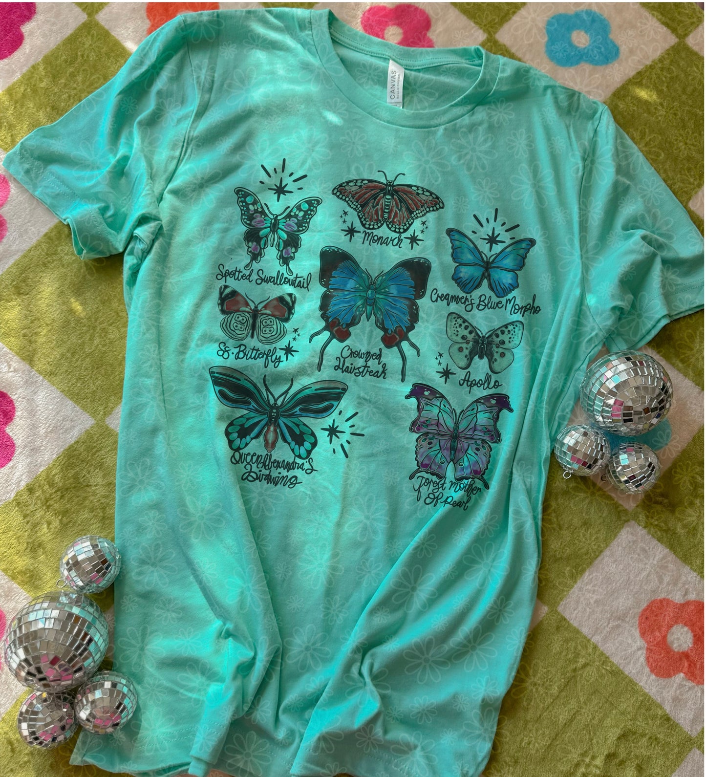 cutie butterflies ADULT tee // PRE-ORDER