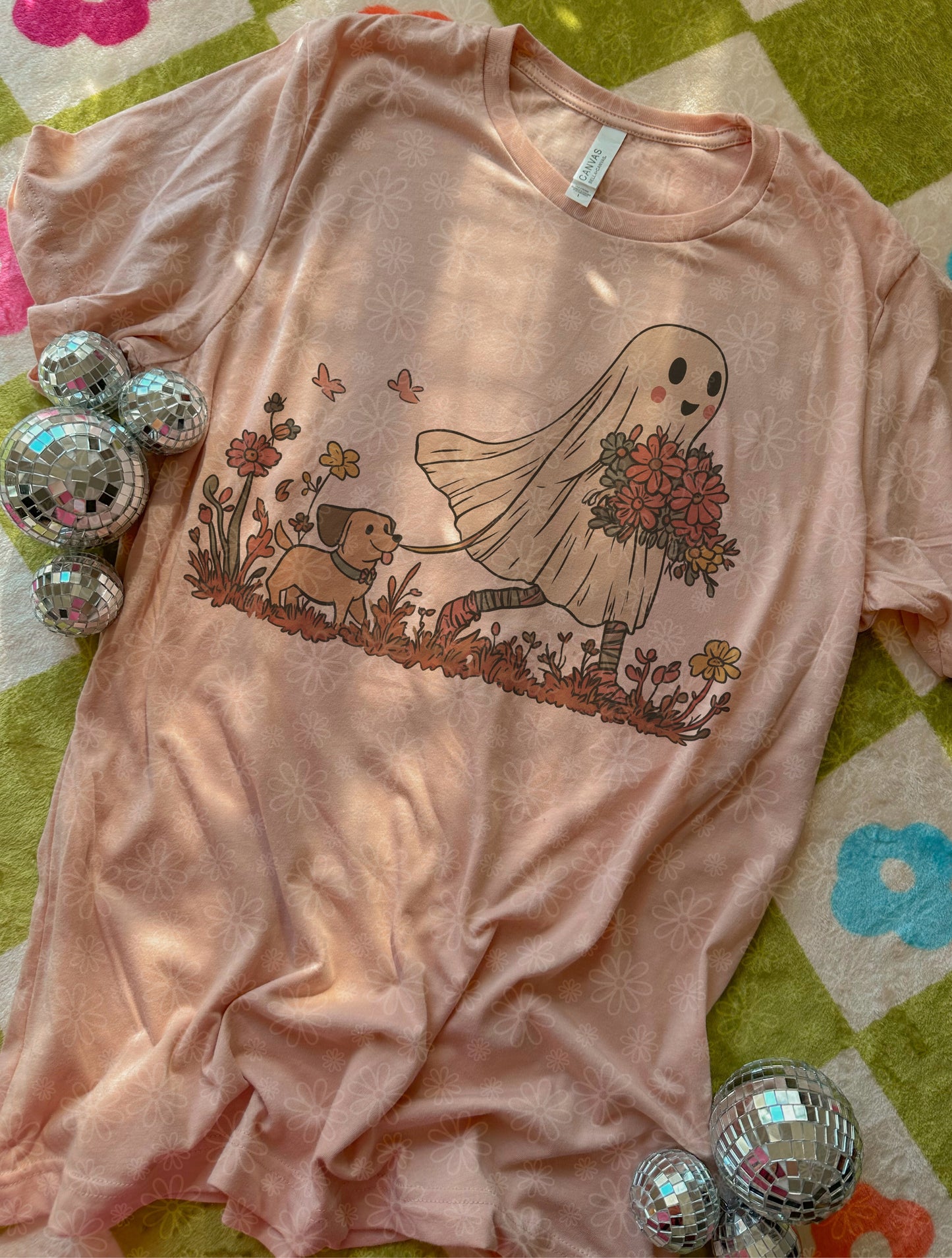 ghostie and dog ADULT tee // PRE-ORDER