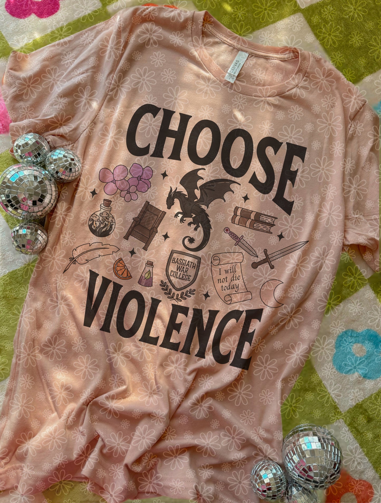 choose violence ADULT tee // PRE-ORDER