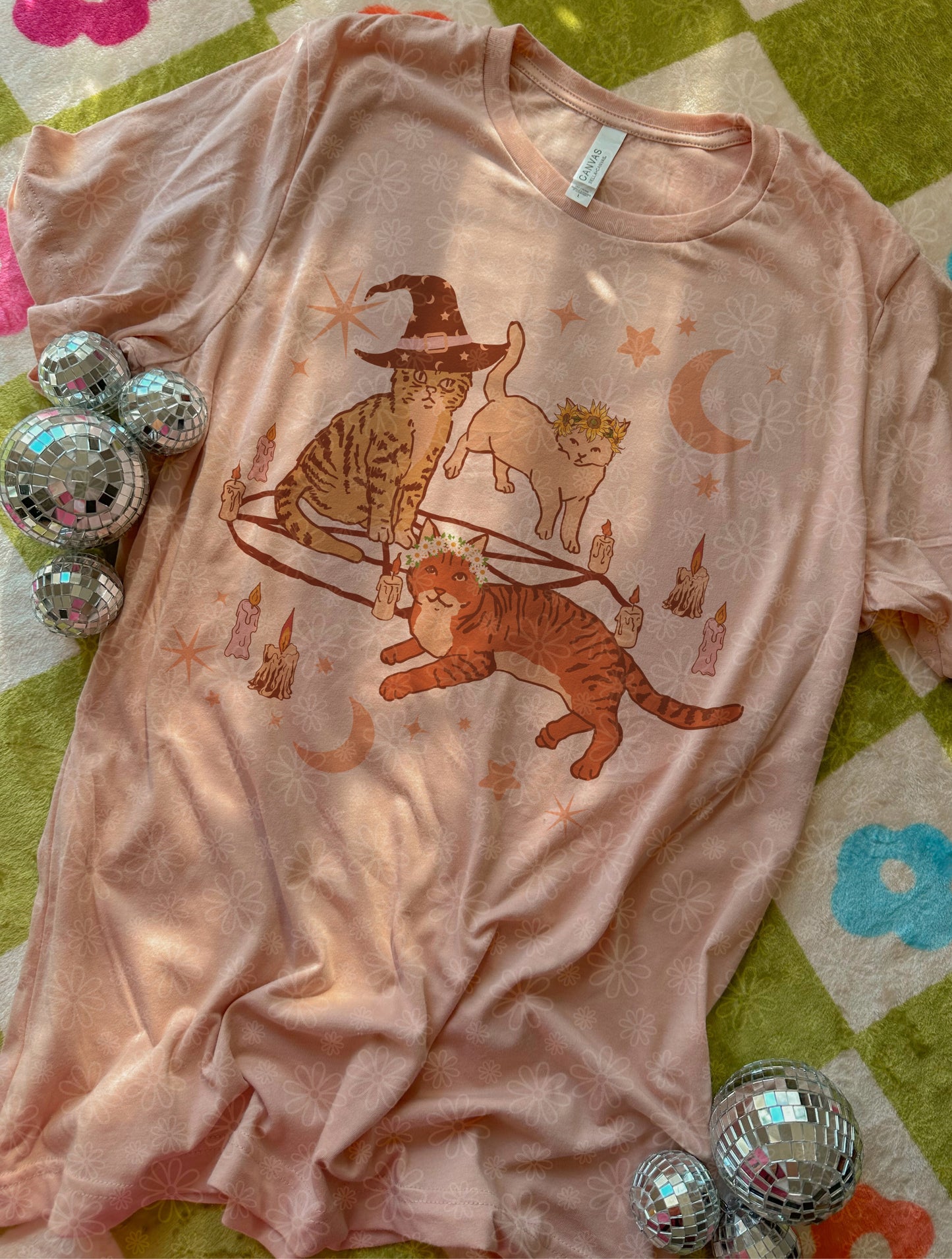 spooky kitties ADULT tee // PRE-ORDER