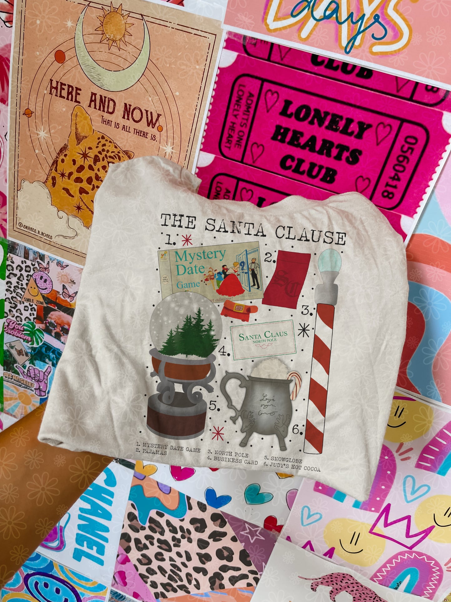 christmas charts (ALL IN ONE LISTING) KIDS tee // PRE-ORDE