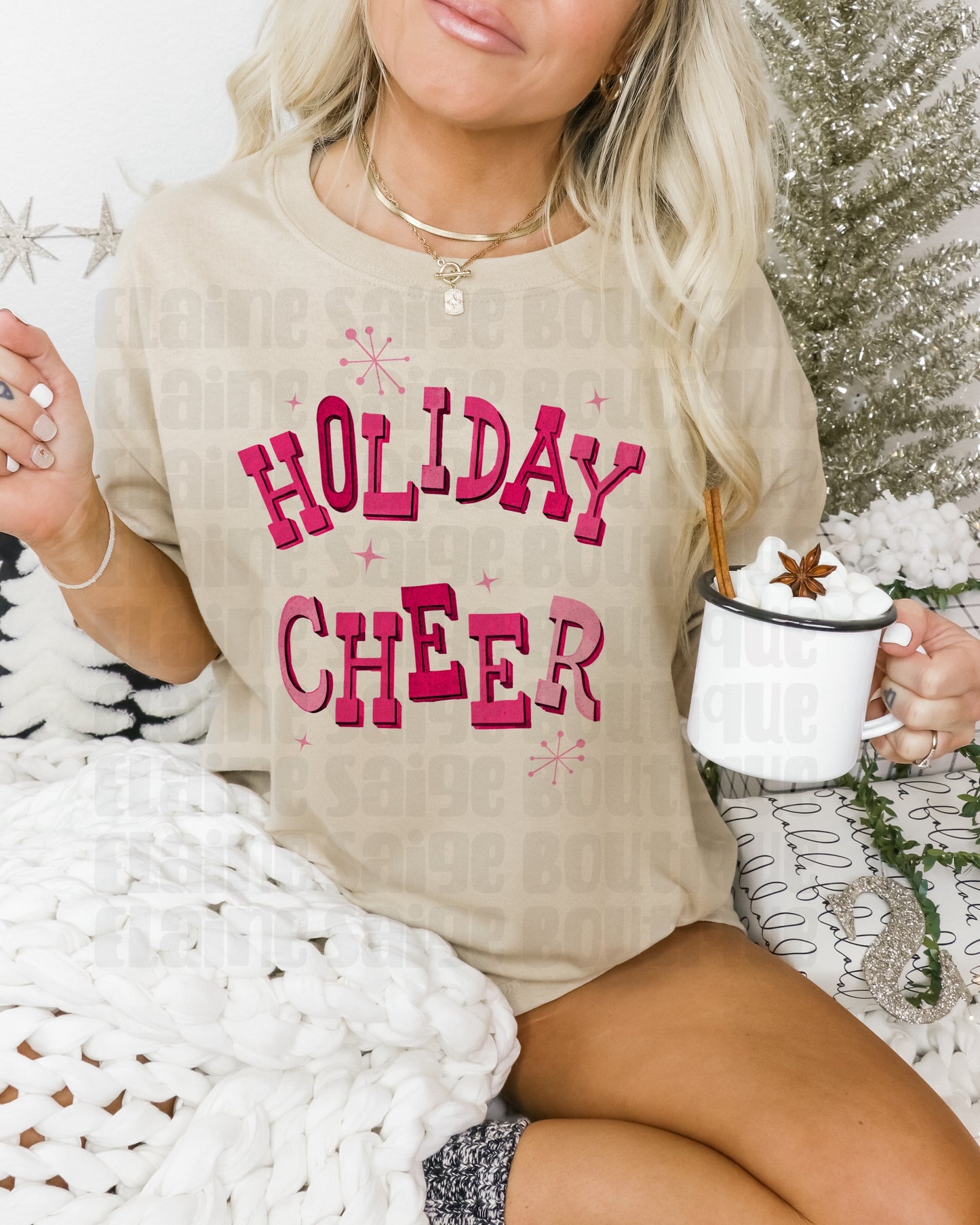 holiday cheer ADULT tee // PRE-ORDER