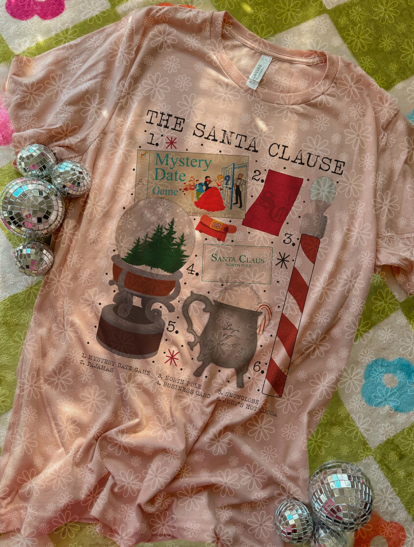 christmas charts (ALL IN ONE LISTING) ADULT tee // PRE-ORDER