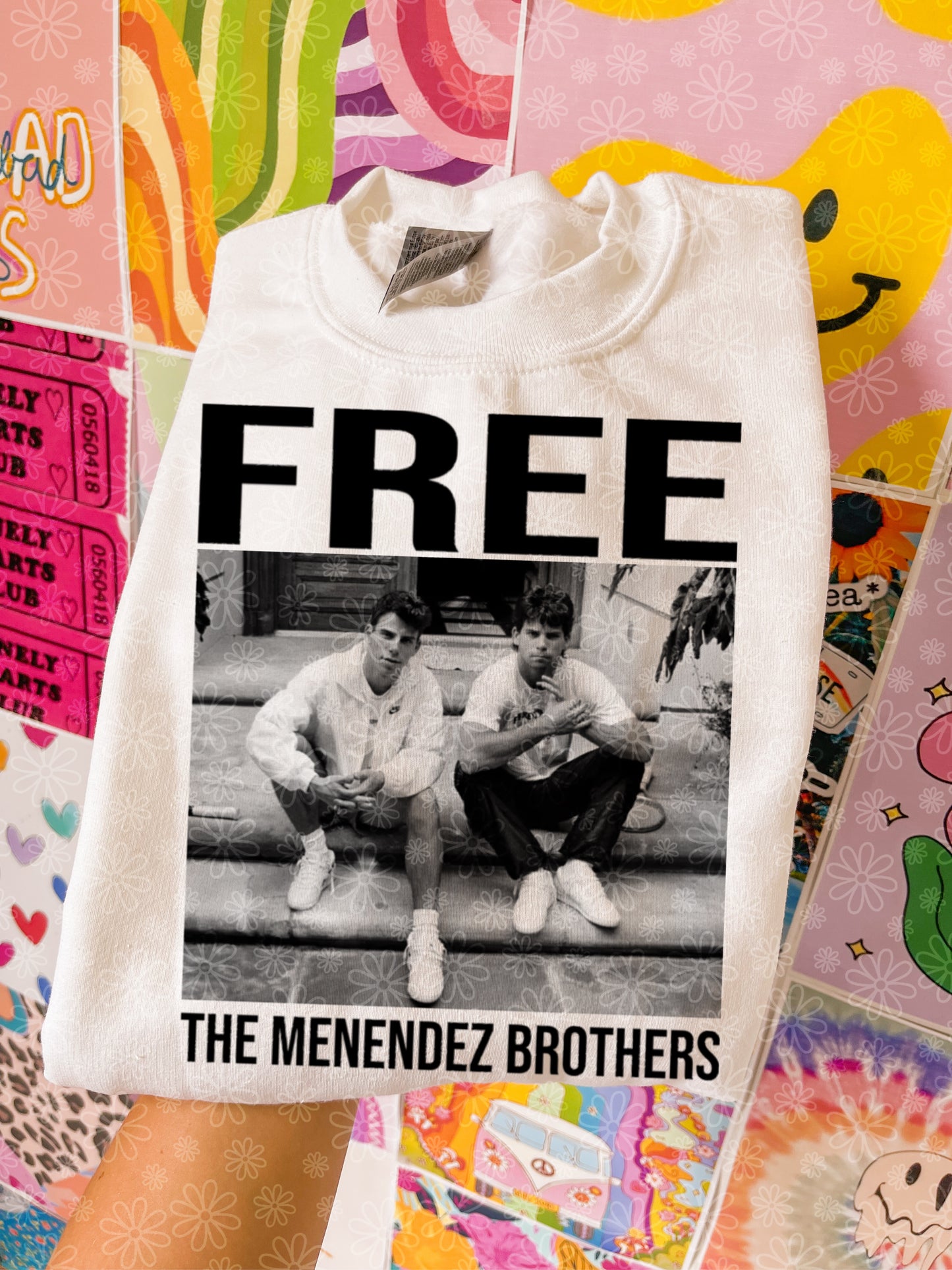 FREE THE BROTHERS crewneck // PRE-ORDER