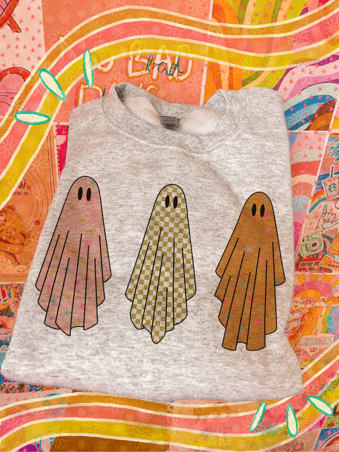 ghost besties crewneck // PRE-ORDER