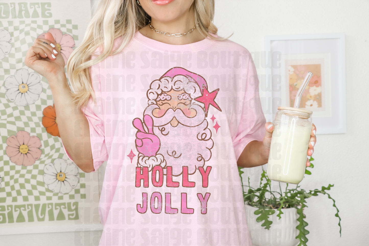 holly jolly ADULT tee // PRE-ORDER