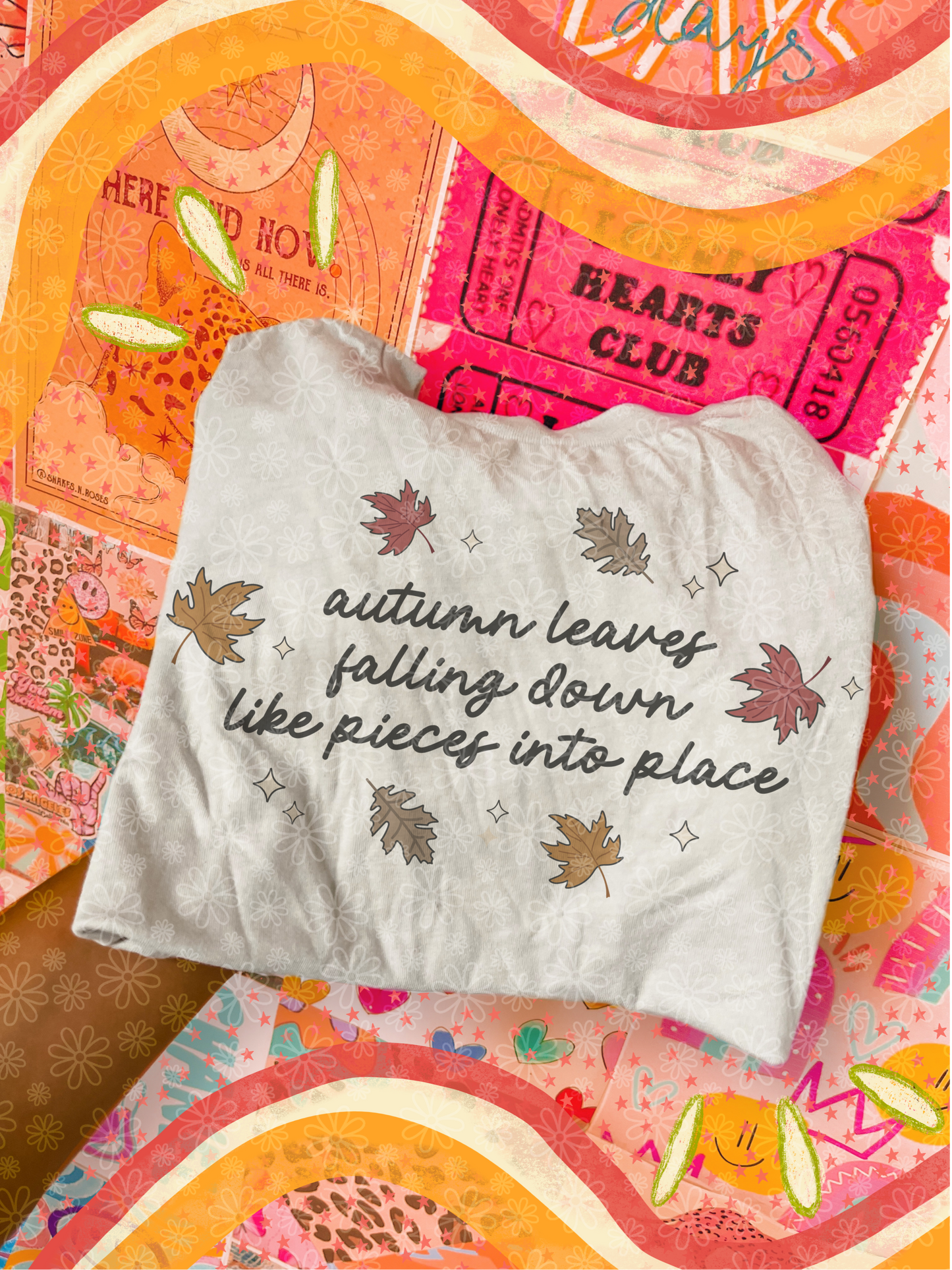 autumn leaves KIDS tee // PRE-ORDER