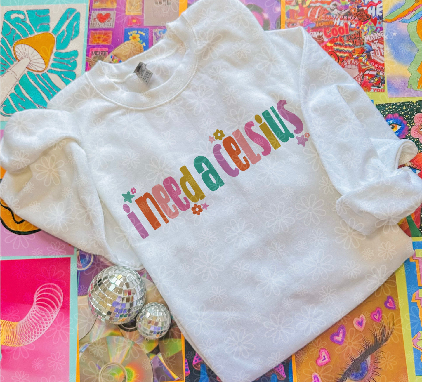 i need a c e l s i u s  crewneck // PRE-ORDER