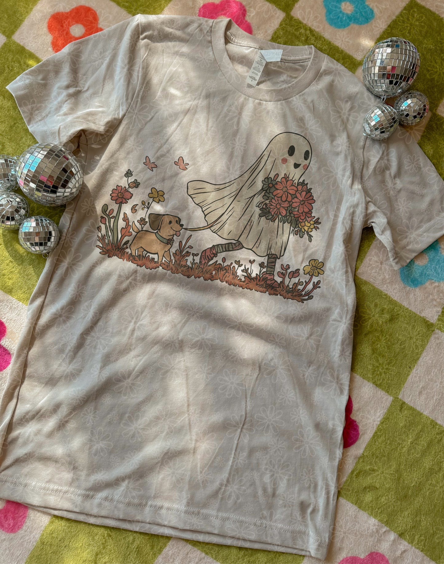 ghostie and dog ADULT tee // PRE-ORDER